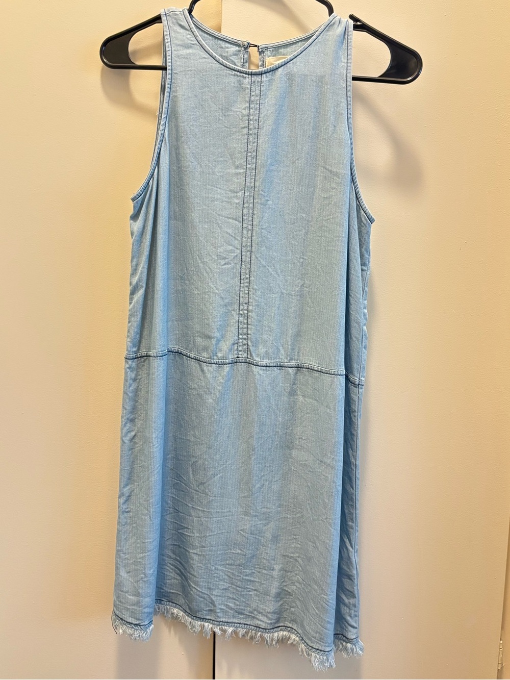 Thread & Supply Lyocell Chambray Shift Mini Dress